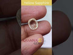 Load image into Gallery viewer, 4.01/CT Natural Ceylonese Pukhraj Stone with Govt Lab Certificate-YELSA9V