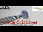 Load image into Gallery viewer, 5.58/Carat Natural Blue Sapphire with Govt Lab Certificate (6771)