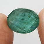 Load image into Gallery viewer, 4.39/CT Natural Panna Stone With Govt. Lab Certificate (6771)