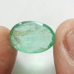 Load image into Gallery viewer, 3.86/CT Natural Emerald Stone with Govt. Lab Certificate (12210)
