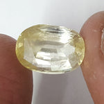 Load image into Gallery viewer, 5.84/CT Natural Yellow Sapphire With Govt Lab Certificate-67710