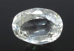 Load image into Gallery viewer, 3.81/CT Natural White Sapphire with Govt Lab Certificate-YELSA9V