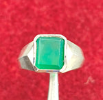 Load image into Gallery viewer, SILVER RING FOR ZODIAC SIGN VIRGO AND GEMINI