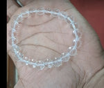 Load image into Gallery viewer, WHITE QUARTZ BRACELET (SMALL BEADS)-900