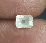 Load image into Gallery viewer, 1.36/CT Natural White Sapphire with Govt Lab Certificate-8991