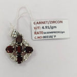 Load image into Gallery viewer, 4.91/GM GARNET / ZIRCON (1650)