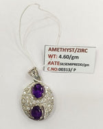 Load image into Gallery viewer, 4.60/GM AMETHYST / ZIRCON (1650)