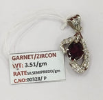 Load image into Gallery viewer, 3.51/GM GARNET / ZIRCON (1650)
