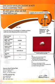 3.42/CT Natural Basra Pearl with Govt. Lab Certificate (44000)