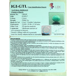 Load image into Gallery viewer, 44.29 Ratti Natural Panna Stone with Govt. Lab Certificate (1221)