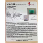 Load image into Gallery viewer, 4.77 Ratti Natural Panna Stone with Govt. Lab Certificate (3100)