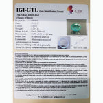 Load image into Gallery viewer, 3.62 Ratti Natural Panna Stone with Govt. Lab Certificate (34410)