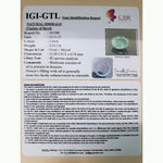 Load image into Gallery viewer, 5.89 Ratti Natural Panna Stone with Govt. Lab Certificate (12210)