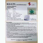 Load image into Gallery viewer, 3.53/CT Natural Emerald Stone with Govt. Lab Certificate (12210)