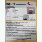Load image into Gallery viewer, 7.14 Ratti Natural Mozambique ruby with Govt. Lab Certificate-(12210)