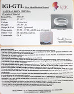 Load image into Gallery viewer, 265.46/CT Sphatik Shivling with Govt. Lab Certificate-60