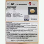 Load image into Gallery viewer, 13.42 Ratti Natural yellow sapphire with Govt Lab Certificate-(4551)