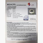 Load image into Gallery viewer, 3.52/CT Natural yellow sapphire with Govt Lab Certificate-(YELSA9V)