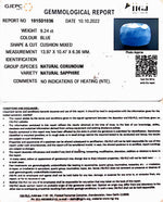 Load image into Gallery viewer, 9.24/CT Natural Ceylonese Neelam with Govt Lab Certified (4551)