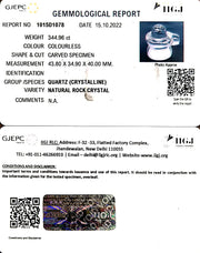 Sphatik Shivling with Govt. Lab Certificate-(60)