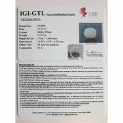 6.01 Ratti Natural fire Opal with Govt. Lab Certificate-(1221)