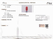 11.94/Carat Natural Cylindrical Red Coral (1800)