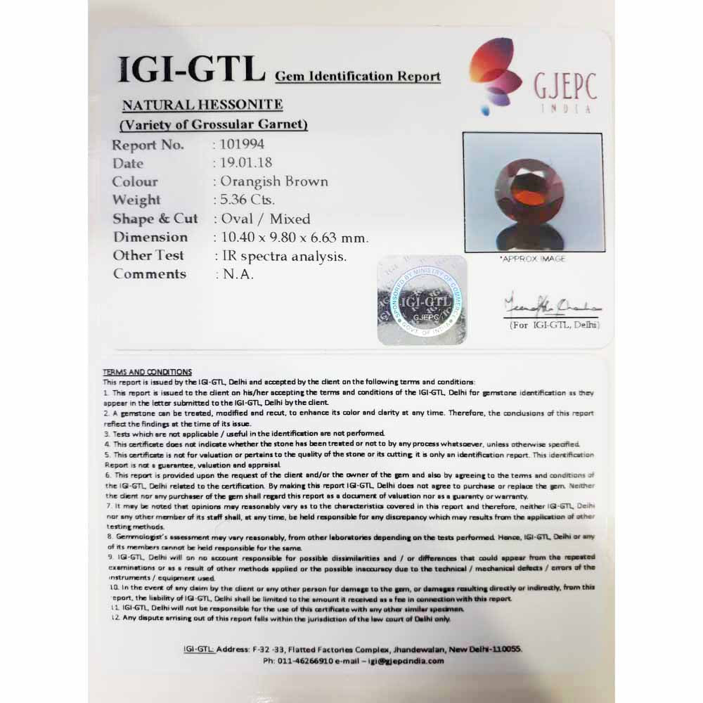5.96 gomed with Govt Lab Certified-(1100)