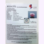 Load image into Gallery viewer, 5.68 Ratti Natural New Burma Ruby with Govt Lab Certificate-(4551)
