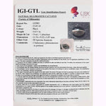 Load image into Gallery viewer, 6.24 Ratti Natural Sillimanite Cat's Eye with Govt. Lab certified-(1100)