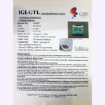 Load image into Gallery viewer, 4.79/CT Natural Panna Stone with Govt. Lab Certificate (12210)