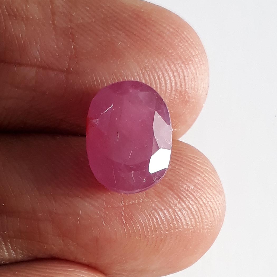 5.09 Ratti Natural New Burma Ruby with Govt Lab Certificate