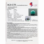 Load image into Gallery viewer, 11.03/CT Natural Panna Stone with Govt. Lab Certificate (8991)