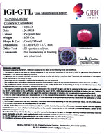 Load image into Gallery viewer, 7.06 Ratti Natural New Burma Ruby with Govt. Lab Certificate