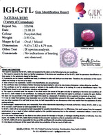 Load image into Gallery viewer, 4.34 Ratti Natural New Burma Ruby with Govt. Lab Certificate
