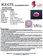 Load image into Gallery viewer, 4.84 Ratti Natural Neo Burma Ruby with Govt. Lab Certificate