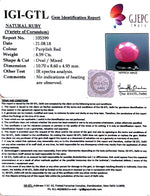 Load image into Gallery viewer, 5.10 Ratti Natural Mozambique Ruby with Govt. Lab Certificate