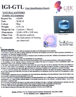 Load image into Gallery viewer, 4.70/CT Natural Neelam with Govt Lab Certificate-BLUSA9V