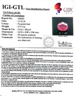 Load image into Gallery viewer, 4.12 Ratti Natural Neo Burma Ruby with Govt Lab Certificate-(5661)