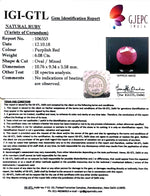 Load image into Gallery viewer, 6.76 Ratti Natural Neo Burma Ruby with Govt Lab Certificate-(4551)