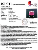 Load image into Gallery viewer, 4.49 Ratti Natural Neo Burma Ruby with Govt Lab Certificate-(5661)