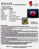 Load image into Gallery viewer, 4.72 Ratti Natural Neo Burma Ruby with Govt. Lab Certificate-(3441)