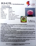 Load image into Gallery viewer, 4.72 Ratti Natural Neo Burma Ruby with Govt Lab Certificate-(3441)