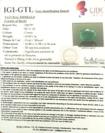 Load image into Gallery viewer, 11.14 Ratti Natural Panna Stone With Govt. Lab Certificate (2331)
