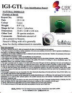 Load image into Gallery viewer, 9.97 Ratti Natural Panna Stone With Govt. Lab Certificate (3441)