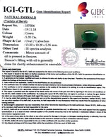 Load image into Gallery viewer, 5.78 Ratti Natural Panna Stone With Govt. Lab Certificate (2331)