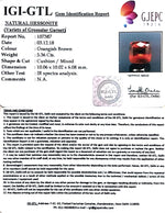 Load image into Gallery viewer, 5.96 Ratti Natural Hessonite with Govt. Lab Certificate-(1221)