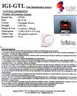 Load image into Gallery viewer, 5.48 Ratti Natural Hessonite with Govt. Lab Certificate-(1221)