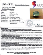 Load image into Gallery viewer, 8.58 Ratti Natural Blue Sapphire with Govt Lab Certificate-(4551)