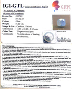 Load image into Gallery viewer, 6.91 Ratti Natural Neelam with Govt Lab Certificate-(4551)