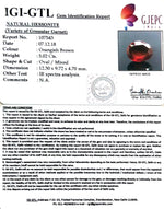 Load image into Gallery viewer, 5.58 Ratti Natural Hessonite with Govt. Lab Certificate-(1221)